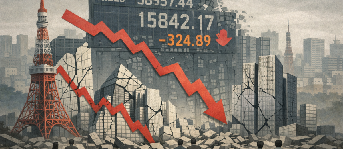 O estouro da Bolha no Japão em 1990