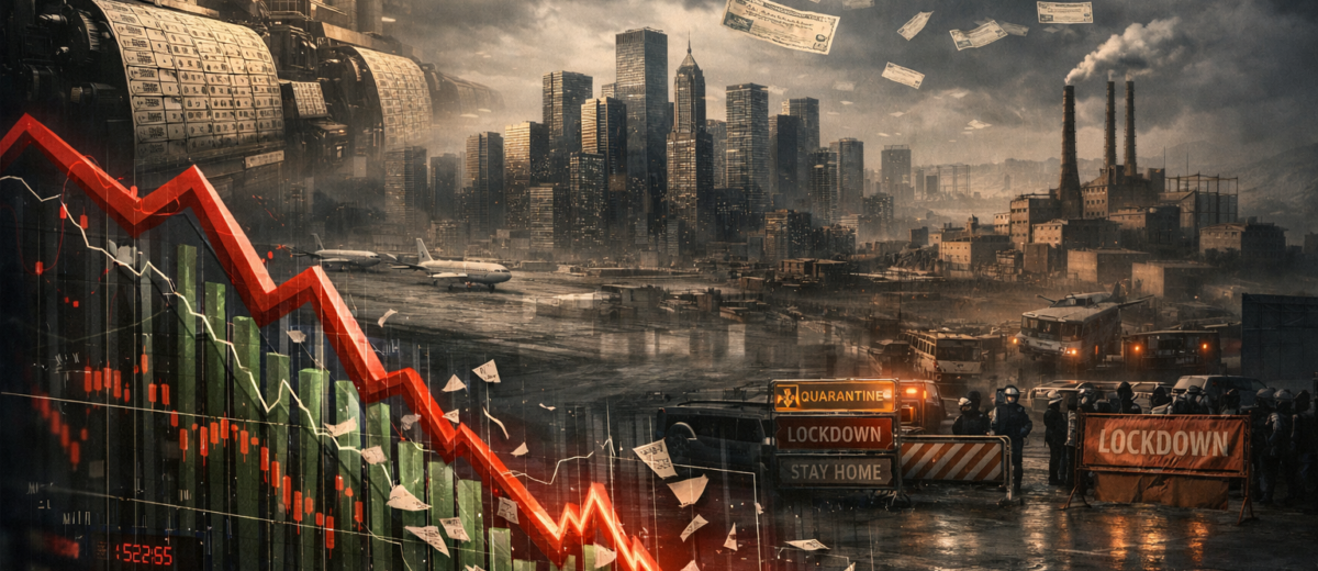 COVID-19: um choque exógeno, não um ciclo financeiro